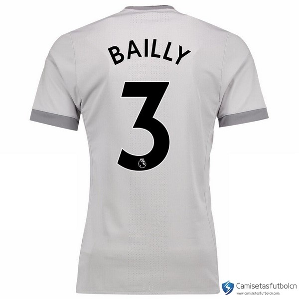 Camiseta Manchester United Tercera equipo Bailly 2017-18